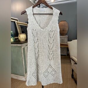 Ecru Italian Sweater Dress
